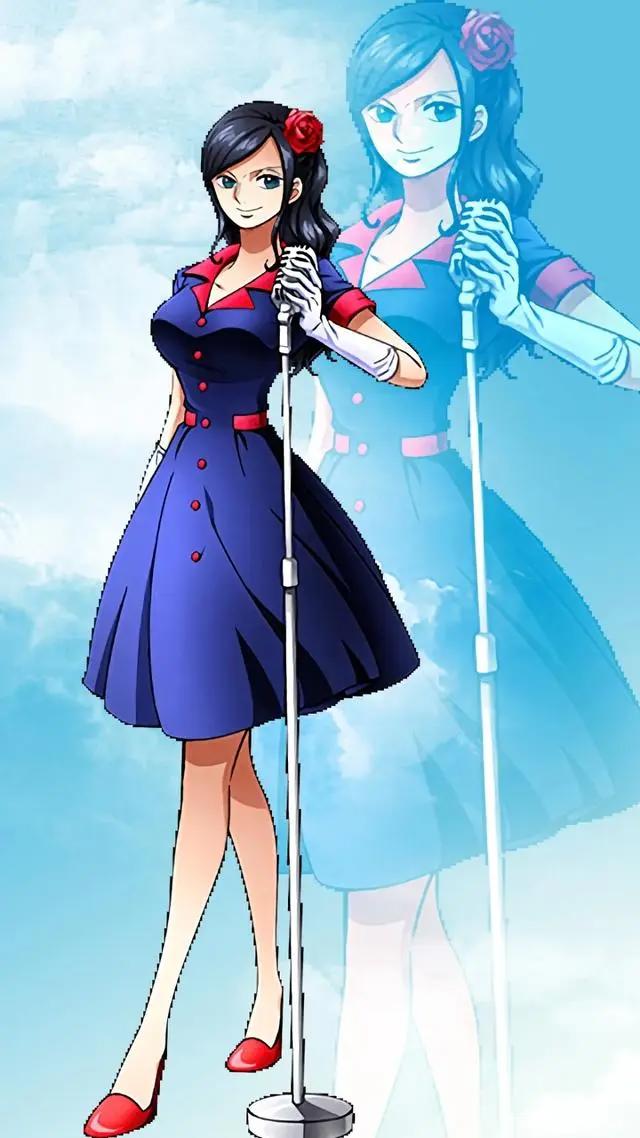 海贼王，草帽海贼团成熟知性的美女历史学家罗宾