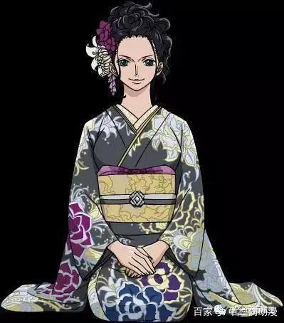 海贼王909话：罗宾变身艺伎超好看，颜值完爆娜美！