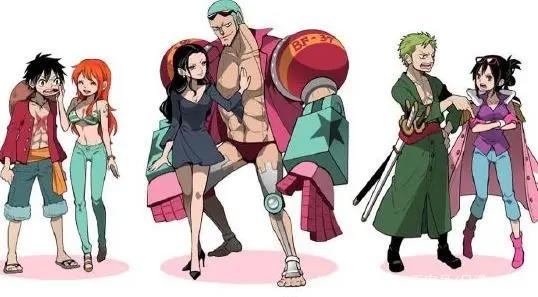 《海贼王》百搭的罗宾，和谁都能组cp!