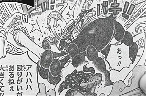 海贼王1021话：黑色恶魔！罗宾武装色霸气全覆盖，桃之助要变大人