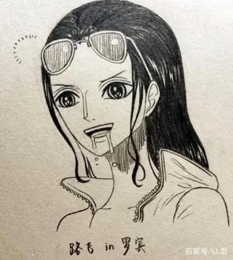 海贼王：罗宾在拥有其他角色性格时的样子，海米们也太会玩了吧