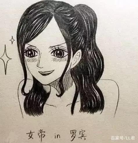 海贼王：罗宾在拥有其他角色性格时的样子，海米们也太会玩了吧