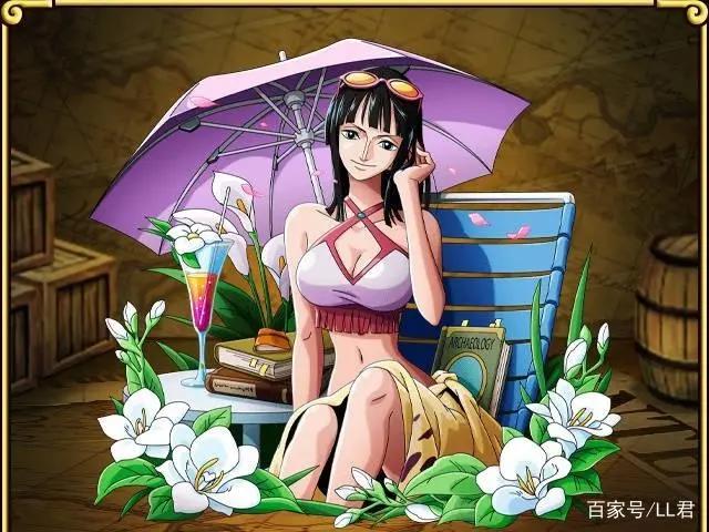 海贼王：罗宾在拥有其他角色性格时的样子，海米们也太会玩了吧