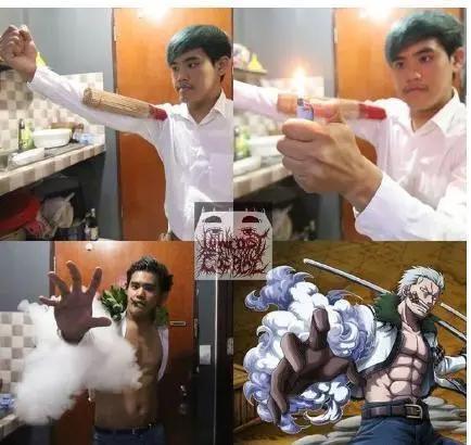 还原度极高的《海贼王》cosplay来一波，一块面包神还原路飞！