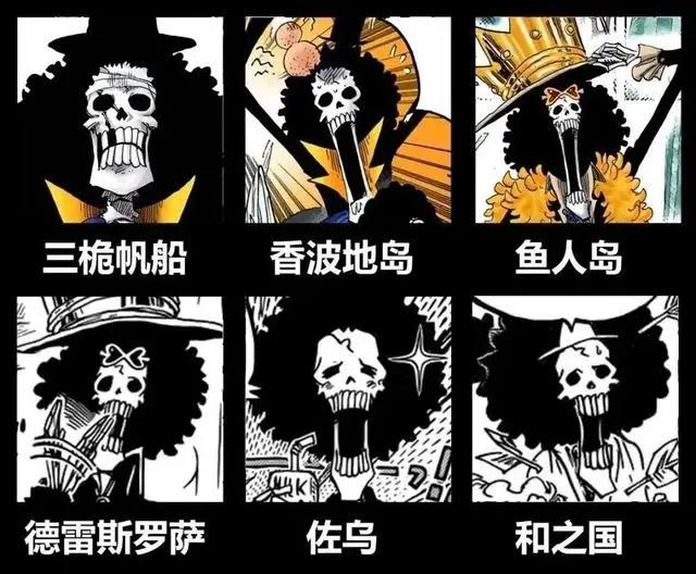草帽海贼团人物画风演变，甚平表示不满：老夫就只有三张？