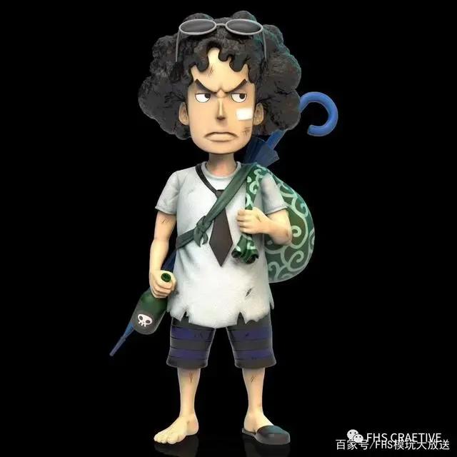 模玩图鉴*海贼王*青雉-库赞