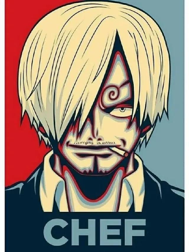 海贼王：10位“草帽海贼团”成员，复古热血海报，索大简直帅炸