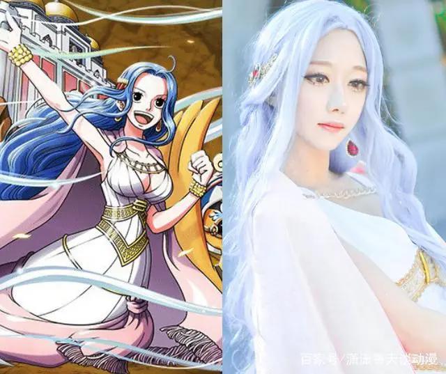 海贼王最美女神cosplay，薇薇太美啦，Baby-5攻气十足，神还原