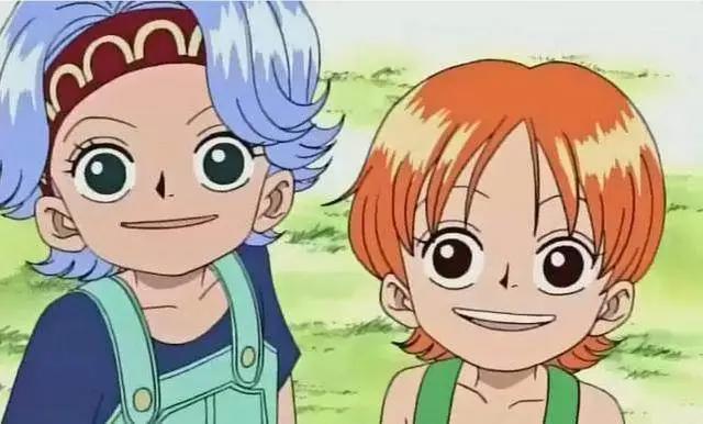 《海贼王》中那些大美女们，童年的时候也是小萝莉