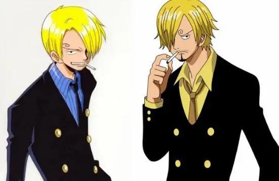 草帽海贼团成员过去与现在对比，乔巴可爱了不少，罗宾去了美白