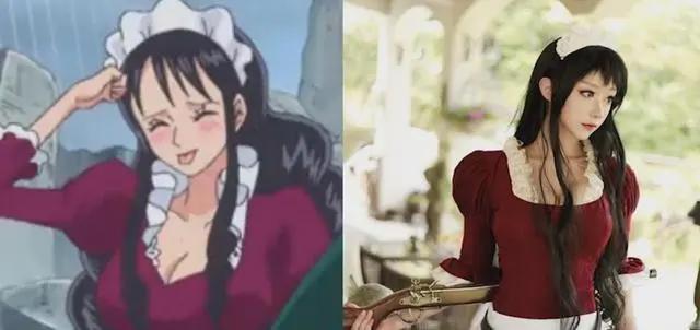 海贼王COS真人版，索隆表情一模一样，乔巴变成雌鹿也好看