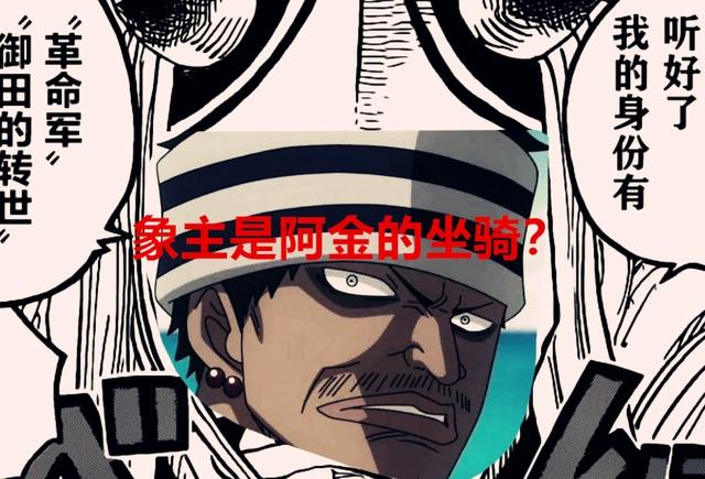 海贼1037话追加情报，巨大黑影是象主，世界政府出手，阿金来了？