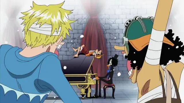 草帽一伙两个主动要求加入的成员，一个被反对，另一个全员欢呼