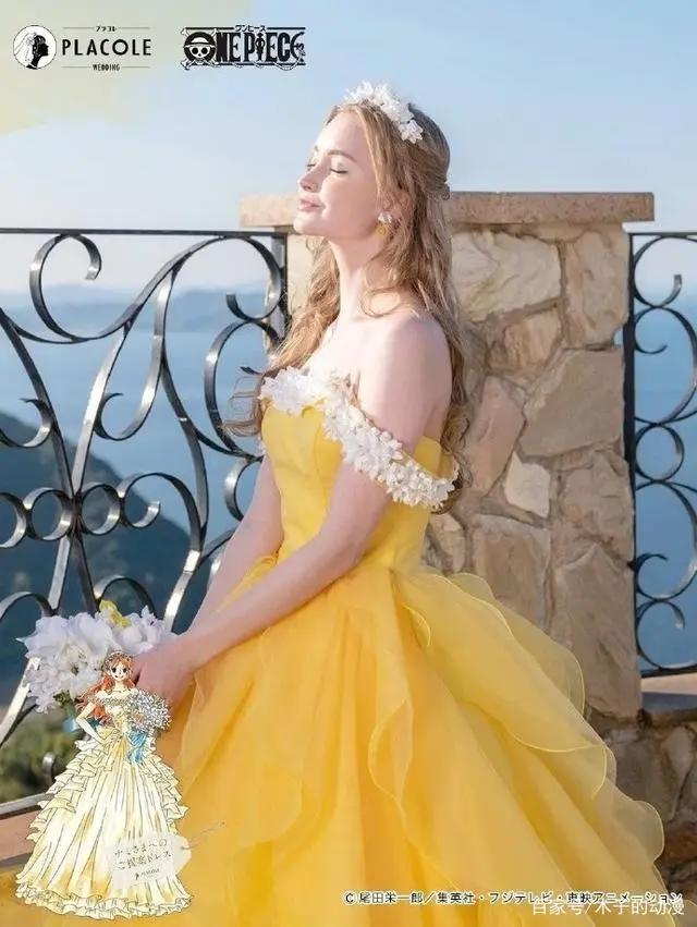 《海贼王》联动，穿着婚纱的这四位，谁是你理想的新娘呢？