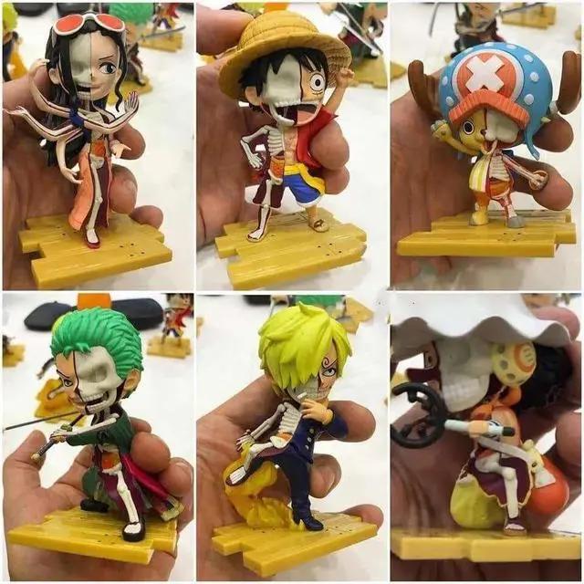 超级帅的海贼王半解剖盲盒！设计新颖露骨风也很酷！你值得拥有