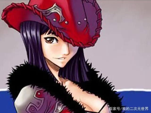《海贼王》中的黑发美女，罗宾博学，紫罗兰妖艳，她最自恋