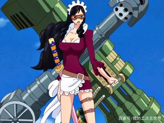 《海贼王》中的黑发美女，罗宾博学，紫罗兰妖艳，她最自恋