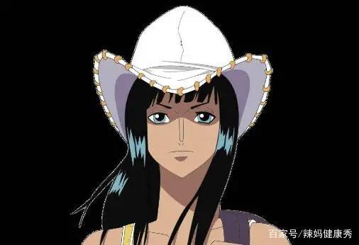 动漫中最可爱的5位黑发萌妹：妮可罗宾第四，第一竟是高冷的她！