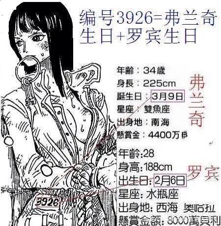 《海贼王》最美御姐罗宾名花有主官配竟然是弗兰奇！