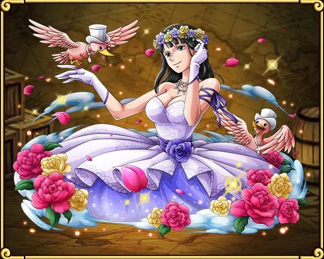 妮可·罗宾生日！官方壁纸和画师的美图对比，后者满满的欧美风