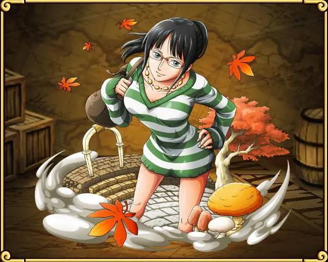 妮可·罗宾生日！官方壁纸和画师的美图对比，后者满满的欧美风