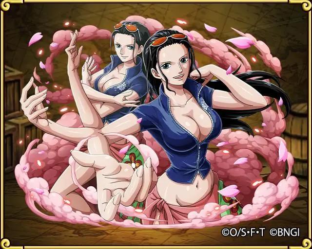 妮可·罗宾生日！官方壁纸和画师的美图对比，后者满满的欧美风