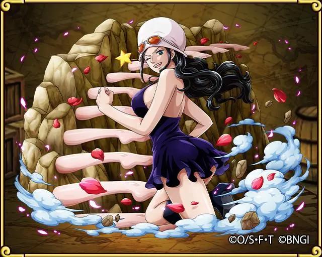 妮可·罗宾生日！官方壁纸和画师的美图对比，后者满满的欧美风