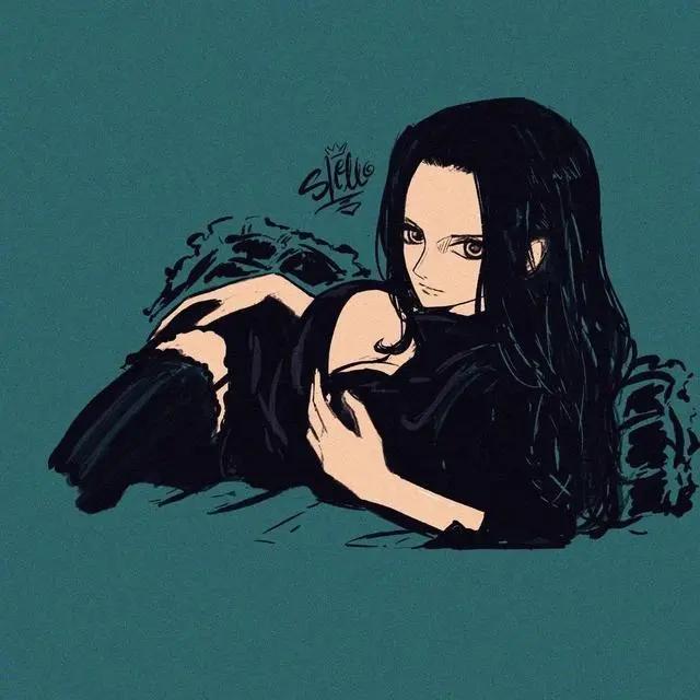 妮可·罗宾生日！官方壁纸和画师的美图对比，后者满满的欧美风