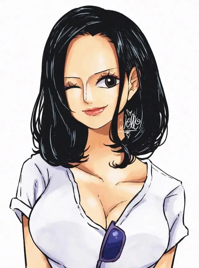妮可·罗宾生日！官方壁纸和画师的美图对比，后者满满的欧美风
