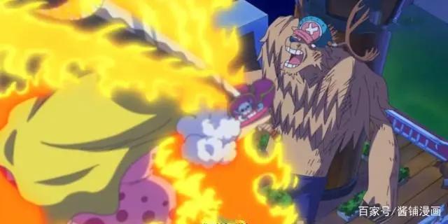 海贼王866集：乔巴转职为高防肉盾，一人硬扛住四皇大妈多个大招