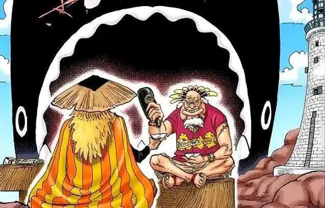 《海贼王》982话神秘角色引粉丝热议，他会是罗杰的左手贾巴吗？