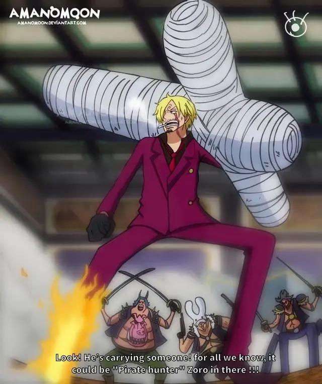 都说山治是路飞的双翼了，为何还要黑山治？说到底是尾田自己的锅