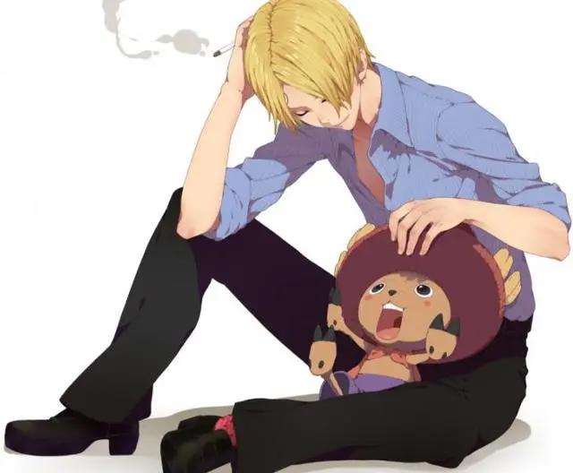 海贼王同人图来一波:认真起来的山治,帅气指数也是满星的存在!