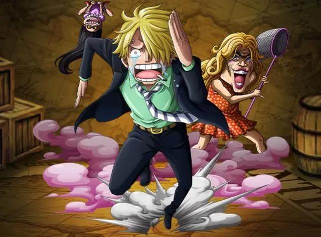 海贼王同人图来一波：认真起来的山治，帅气指数也是满星的存在！