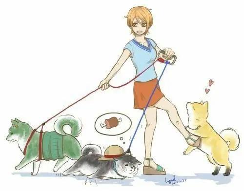 《海贼王》当妈妈的娜美给自己换上了网红装扮，孩子萌的太过分了