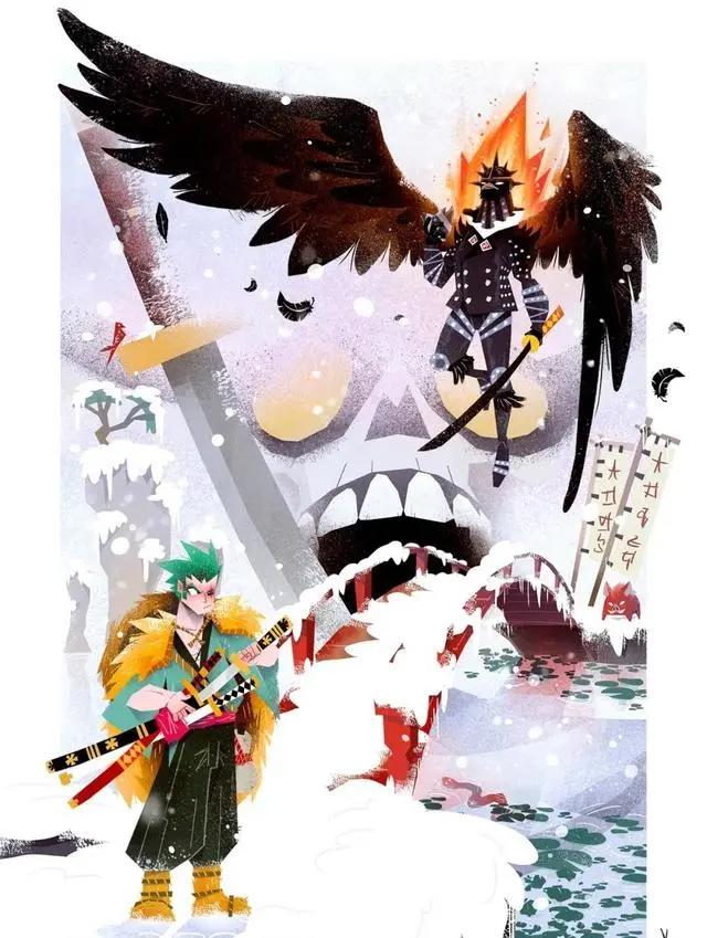 画风突变的《海贼王》，娜美变得面目全非，索隆的新造型有点意思