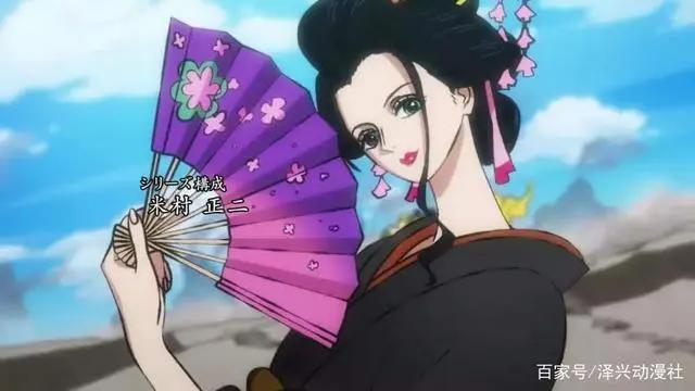 海贼王：和之国的五大美女，娜美仅排第三，第一名和女帝齐名！