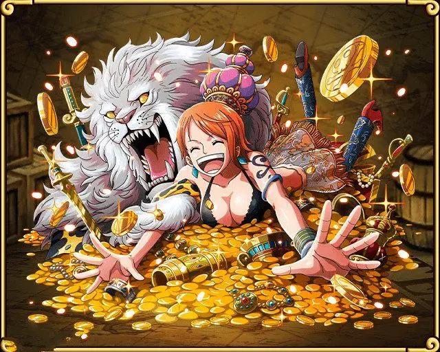 海贼王,五张图描述娜美的前半生,网友:从女孩到女人的完美蜕变