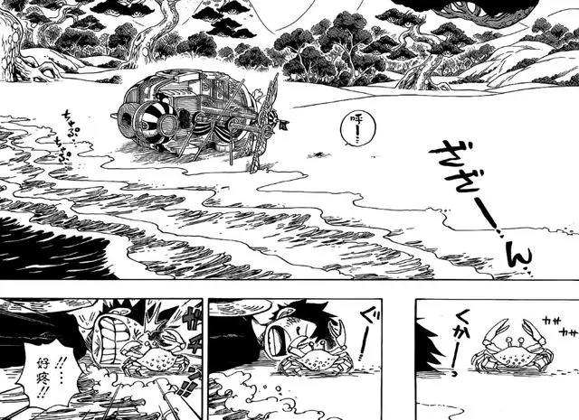 海贼王910：娜美换装太美丽吸引章鱼，路飞输给了一只螃蟹