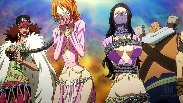 《海贼王》以前的娜美真保守，哪有现在这么开放啊！