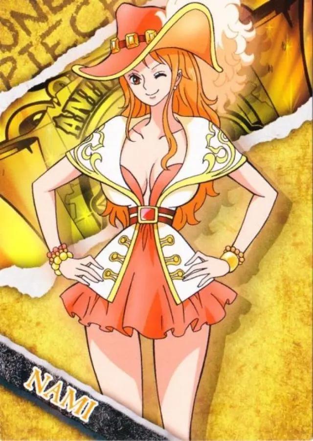 《海贼王》娜美60岁的样子，照样颠倒众生？“不老女神”名副其实