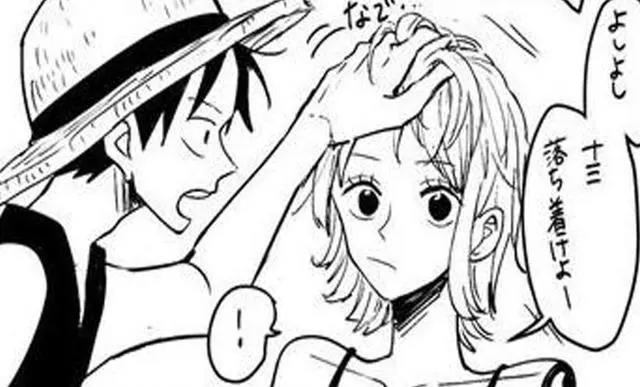 海贼王：路飞和娜美的CP漫画，看完真的觉得太甜了