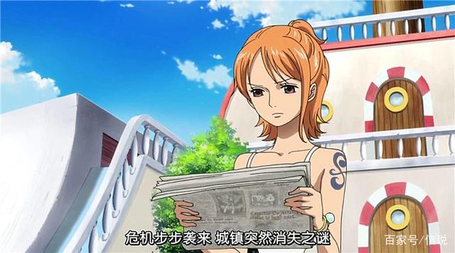 海贼王，在剧场版强者世界中出现的超高颜值的娜美