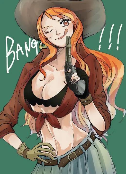 海贼王：娜美的另类美图，看完你一定会心动不已