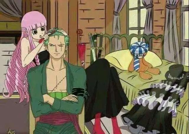 海贼王:钢铁直男索隆的胜利,贴心小细节赢得四个美女的青睐