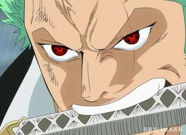 网友恶搞索隆图，写轮眼千刀流一般般，最帅的还是斩魄刀索隆