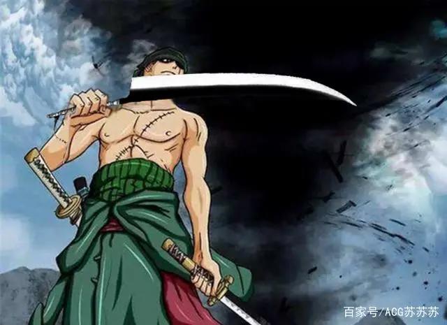 网友恶搞索隆图，写轮眼千刀流一般般，最帅的还是斩魄刀索隆