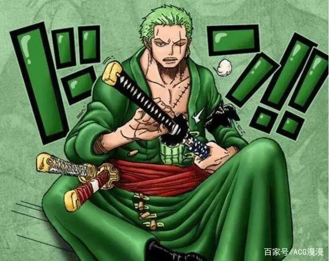 海贼王：尾田公布索隆原始设定，另一只眼也会瞎掉