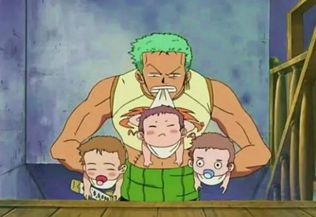 海贼王：索隆性格刚毅，却也有着不为人知的一面！索大也是萌萌哒