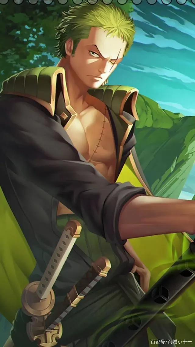 「海贼王」收集了好久的索隆高清图，总有一个是你喜欢的